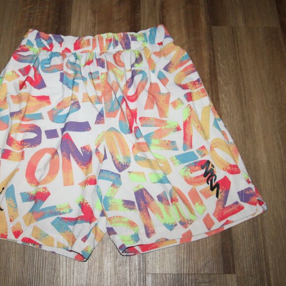 EUC Men's LARGE Jordan ZION Retro Letter Graphics Dri Fit Performance Shorts - Picture 3 of 8